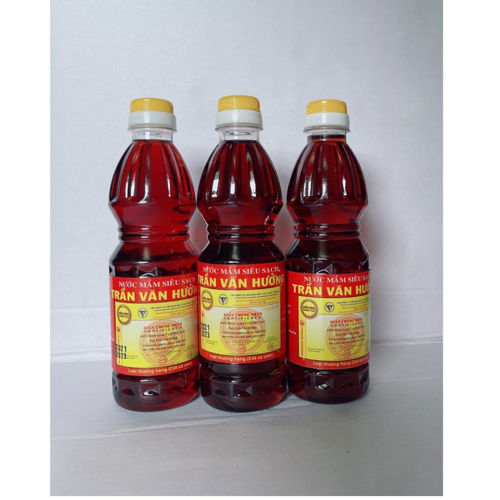 Nước mắm Trần Văn Hưởng cốt cá cơm (thùng 6 chai x 500ml)