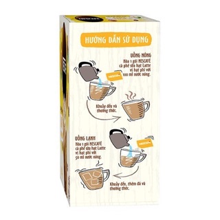 CAFE SỮA HẠT NESCAFE SIÊU GIẢM GIÁ