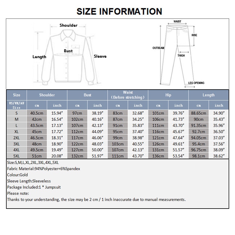 INCERUN Jumpsuit Không Tay Cổ Chữ V Trong Suốt Cho Nam