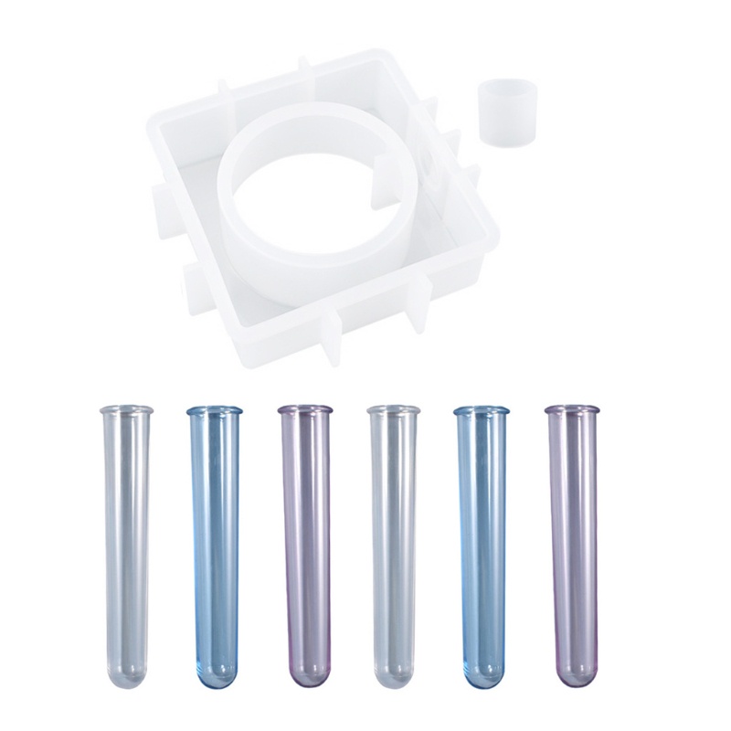 Bộ Khuôn Silicone Làm Chậu Hoa Thủy Canh DIY