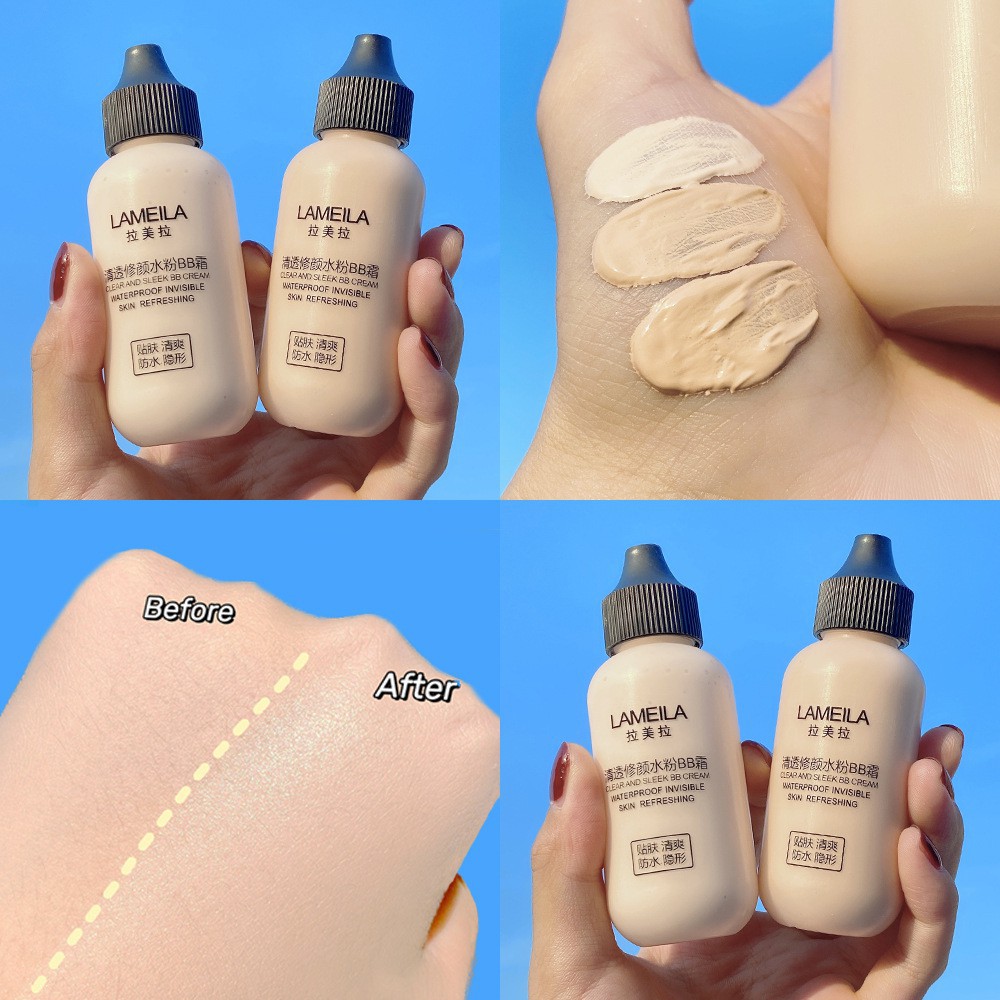 [KN03] Kem Nền, BB Cream Lameila Invisible Skin Refreshing Kiềm Dầu Che Khuyết Điểm Cực Tốt | BigBuy360 - bigbuy360.vn