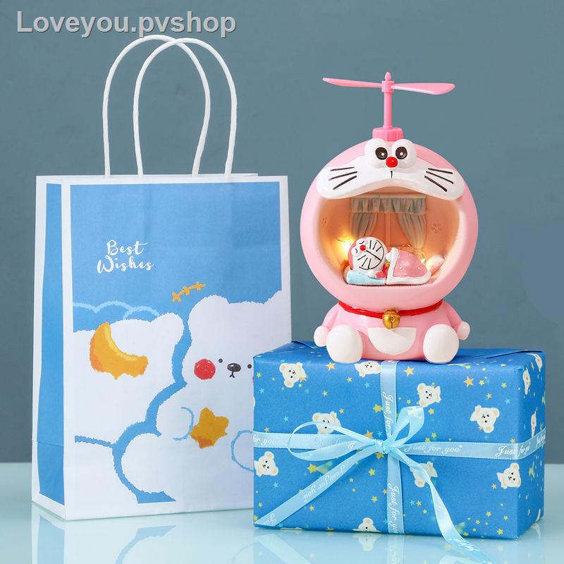 Doraemon đèn ngủ món quà sinh nhật bạn gái bạn trai sáng tạo trang trí đẹp