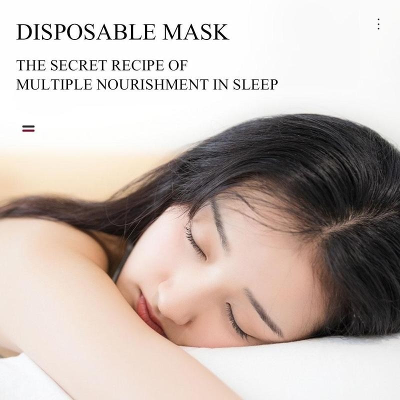 Set 20 Mặt Nạ Ngủ Collagen Dưỡng Ẩm Làm Trắng Chống Lão Hóa