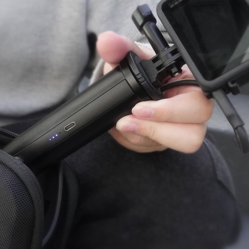 GẬY TÍCH HỢP PIN GOPRO VÀ MÁY ẢNH ULANZI UURIG A0010