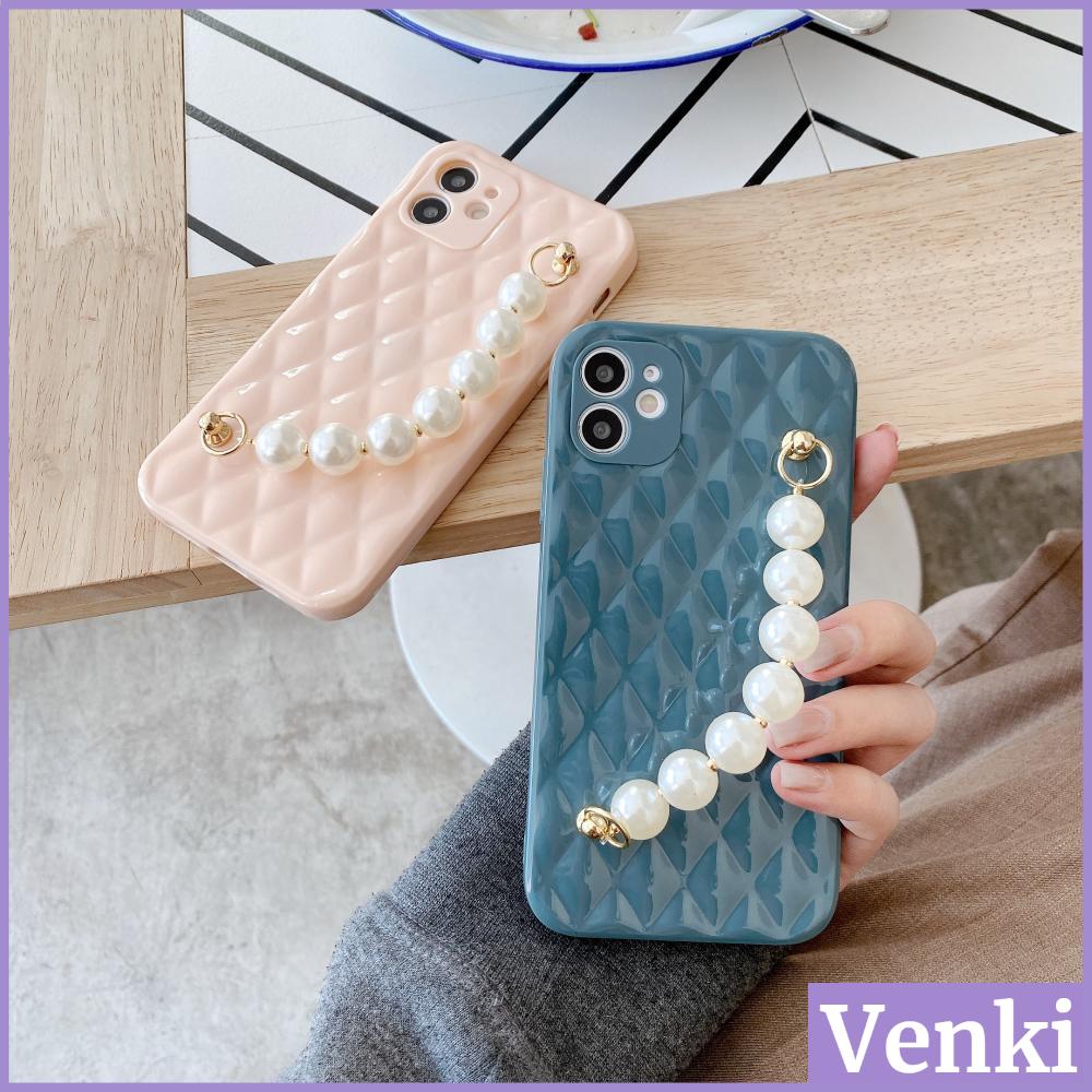 Ốp Lưng Silicone Mềm Đính Ngọc Trai Kèm Dây Đeo Cho Iphone 12 Pro Max Max 7 7plus Se Max Xr Se2020 Xs 8plus Pro Mini 11 12 Iphone