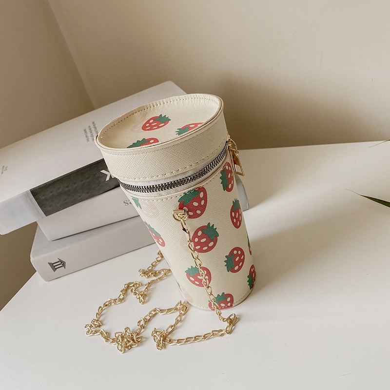 Túi Đeo Chéo Hình Ly Trà Sữa Hoạt Hình 2022