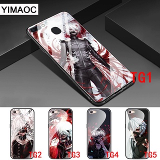 Ốp Điện Thoại Silicon Mặt Kính In Hình Anime Tokyo Ghoul 29c Cho Vivo Y17 Y91 Y91C Y93 Y95 V9 Y85 Y89 V11 V15 Pro