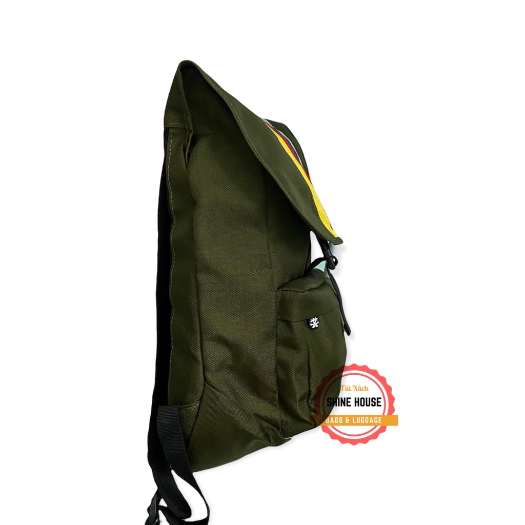 Balo Laptop Thời Trang Nhiều Màu Crumpler Dành Cho Nam Nữ Màu Xanh Rêu Nổi Bật - Shine House