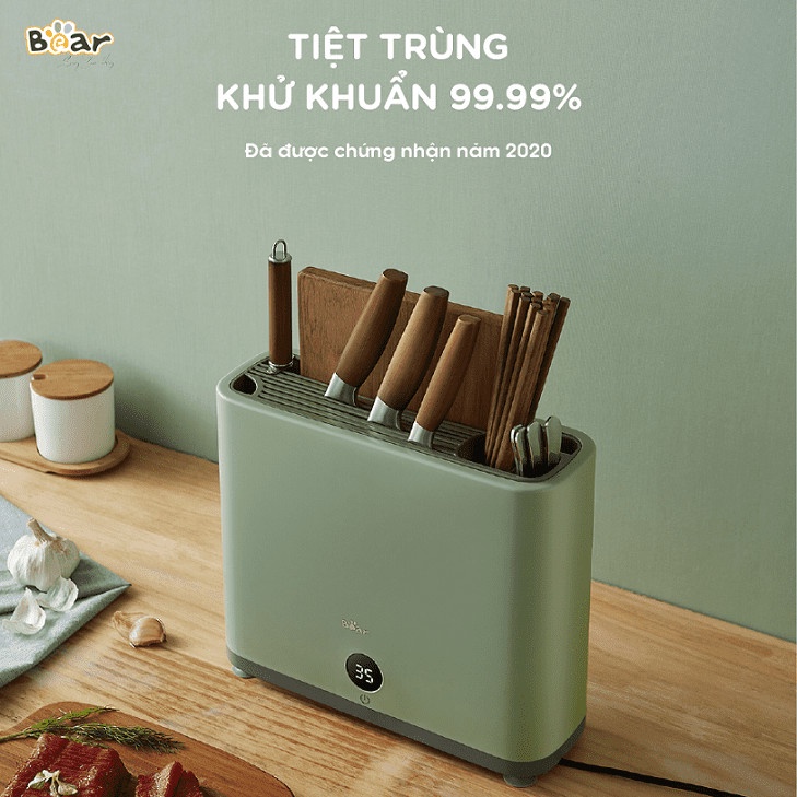 Máy Sấy Tiệt Trùng Dao Thớt Đũa BEAR - XDQ-B01Q1