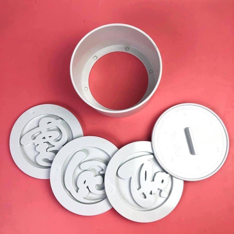 Khuôn Xôi Phúc Lộc Thọ, Nhận Xôi Chữ Đẹp Nhựa Chịu Nhiệt PP Cao Cấp 5 Chiết