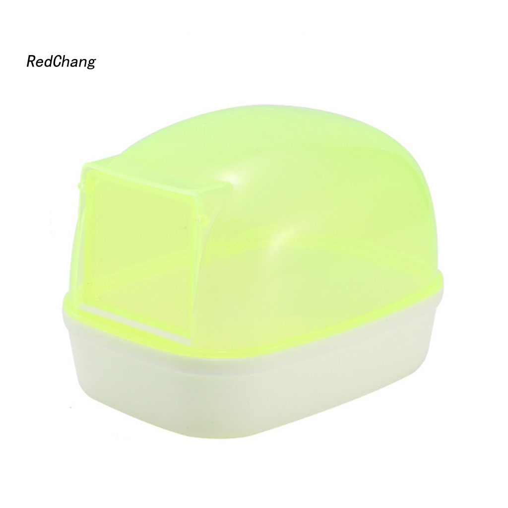 Hộp Đựng Cát Vệ Sinh Cho Chuột Hamster / Thỏ Hình Dáng Đáng Yêu