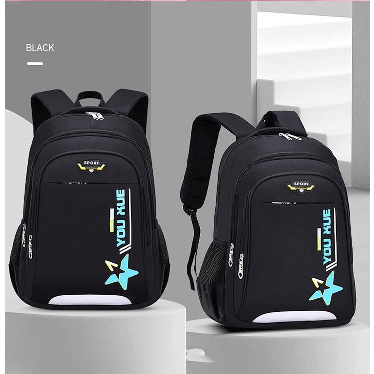 Balo Cặp sách học sinh chống gù lưng, chống thấm nước, phản quang ban đêm cho bé trai gái tiểu học lớp 2-5