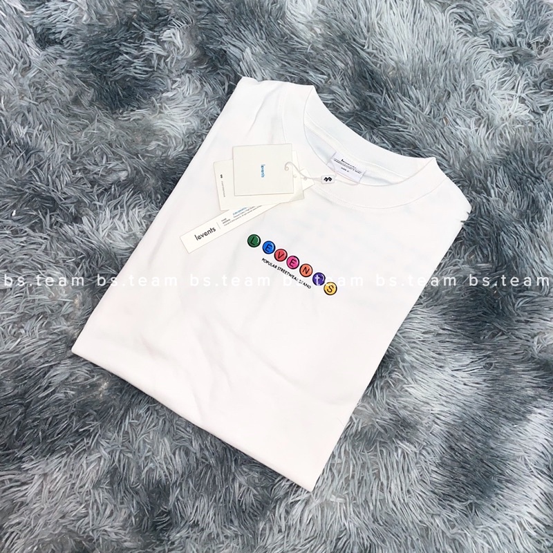 [Levents Chính Hãng] Áo thun 𝟭 𝗠𝗜𝗟𝗟𝗜𝗢𝗡 𝗔𝗡𝗡𝗜𝗩𝗘𝗥𝗦𝗔𝗥𝗬 kèm 𝗕𝗨́𝗧 𝗕𝗜 PASTEL