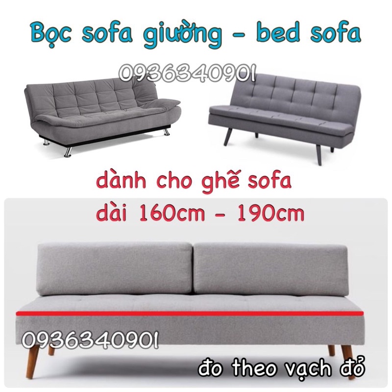 Bọc Sofa Giường Mẫu Mới 2022 Cotton Lụa Mềm Mát