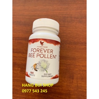 Viên phấn ong phấn hoa Forever Bee Pollen FLP hoàn toàn tự nhiên.