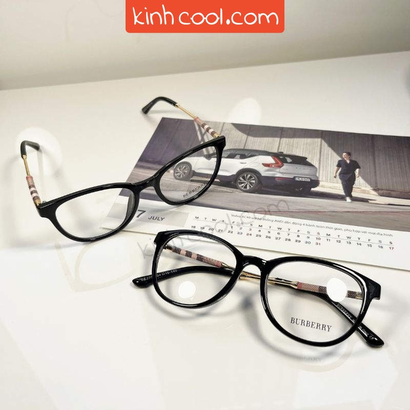Gọng kính mắt nữ BE2255, càng kính nhựa phối kim loại [KHÔNG LỢI NHUẬN]