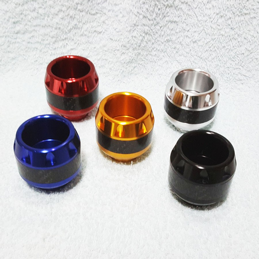 CHỐNG ĐỔ ĐÙM TRƯỚC- CARBON - CHO XE MÁY
