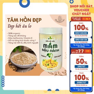Bột mầm đậu nành nguyên xơ Bến Mễ Cốc, mầm đậu nành hỗ trợ tăng kích thước vòng 1 - có giấy ATVSTP