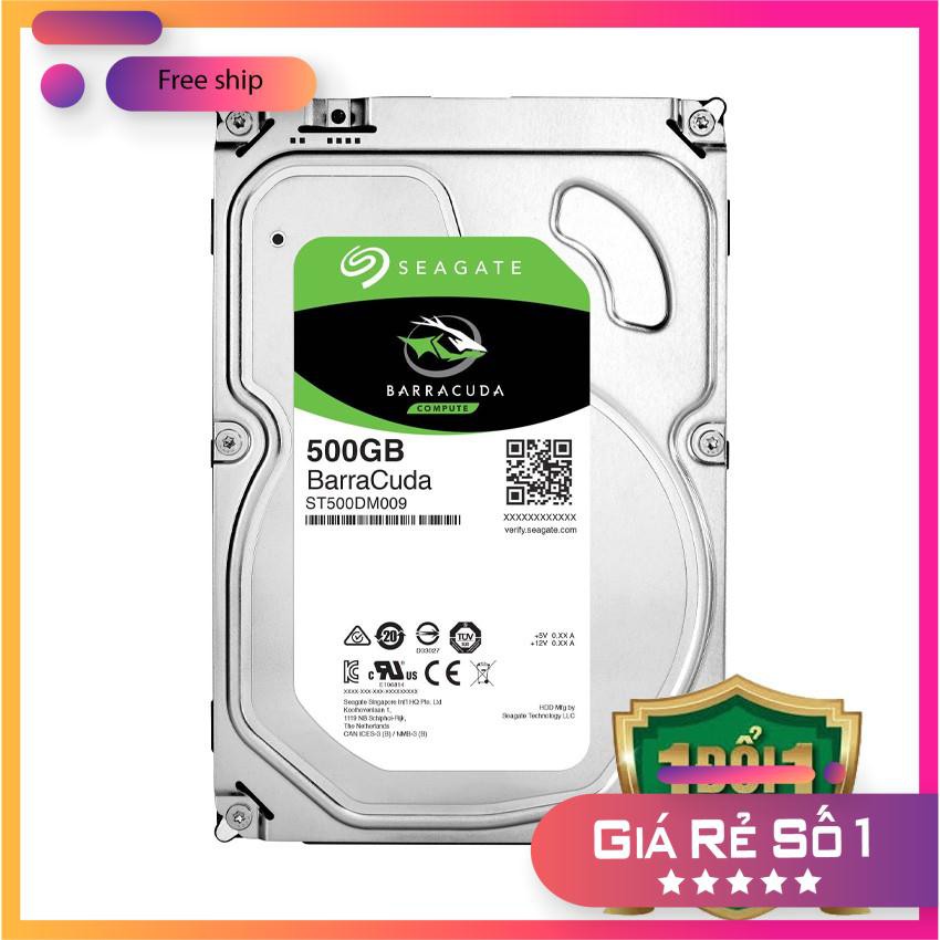 Ổ CỨNG HDD SEAGATE BARRACUDA 500GB SATA 3