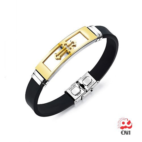 Lắc tay nam inox