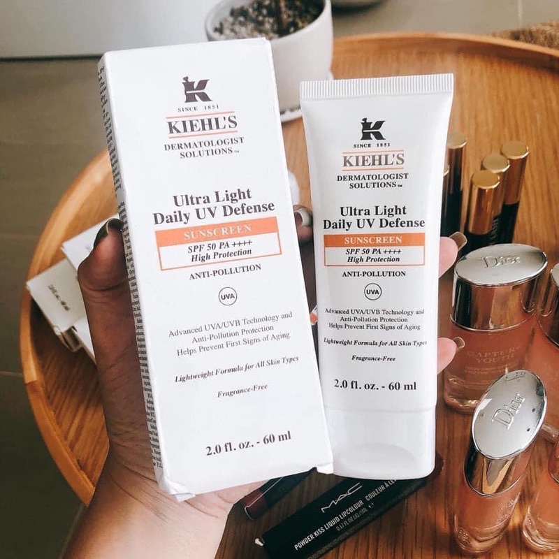 Kem chống nắng Kiehl’s Ultra Light Daily UV Defense Sunscreen SPF 50 PA++++