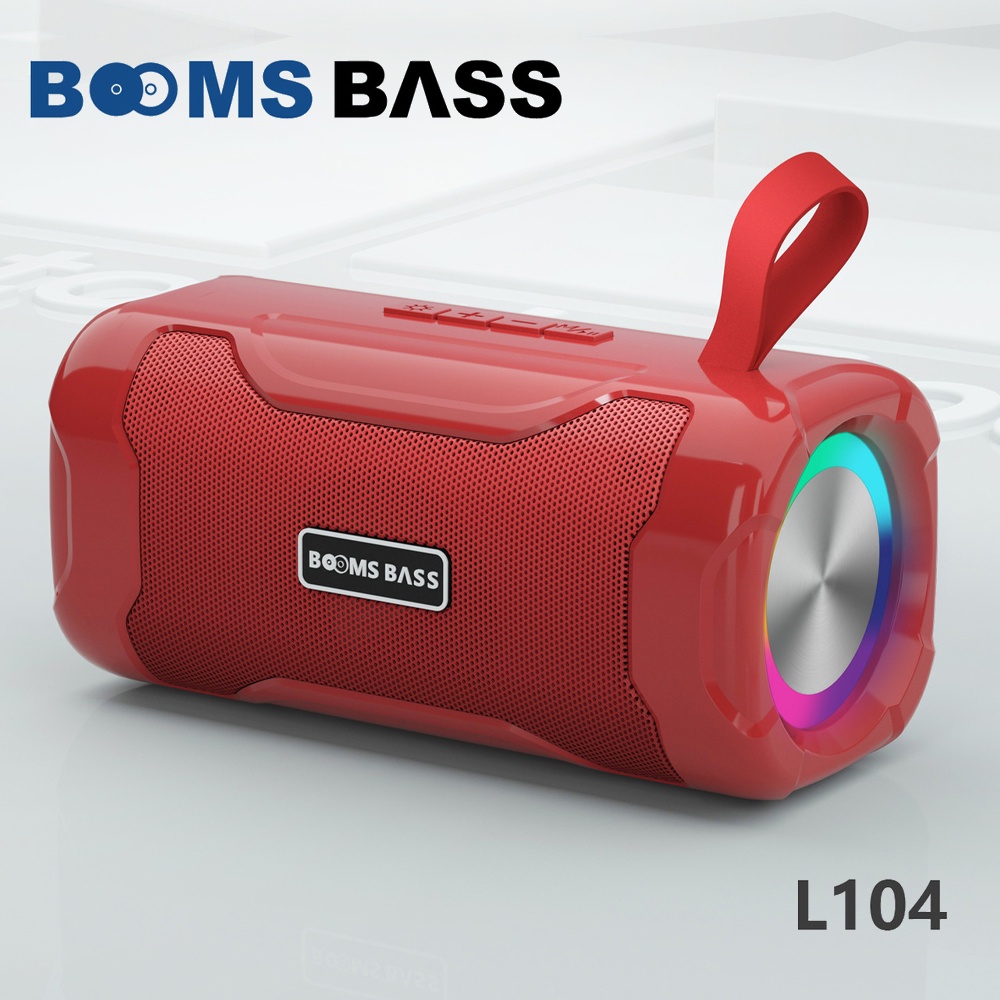 Loa Bluetooth Mini Giá Rẻ Bombass L104 Có Đèn Nháy Led