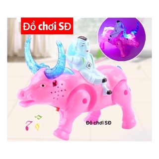 con trâu biết đi và có nhạc
