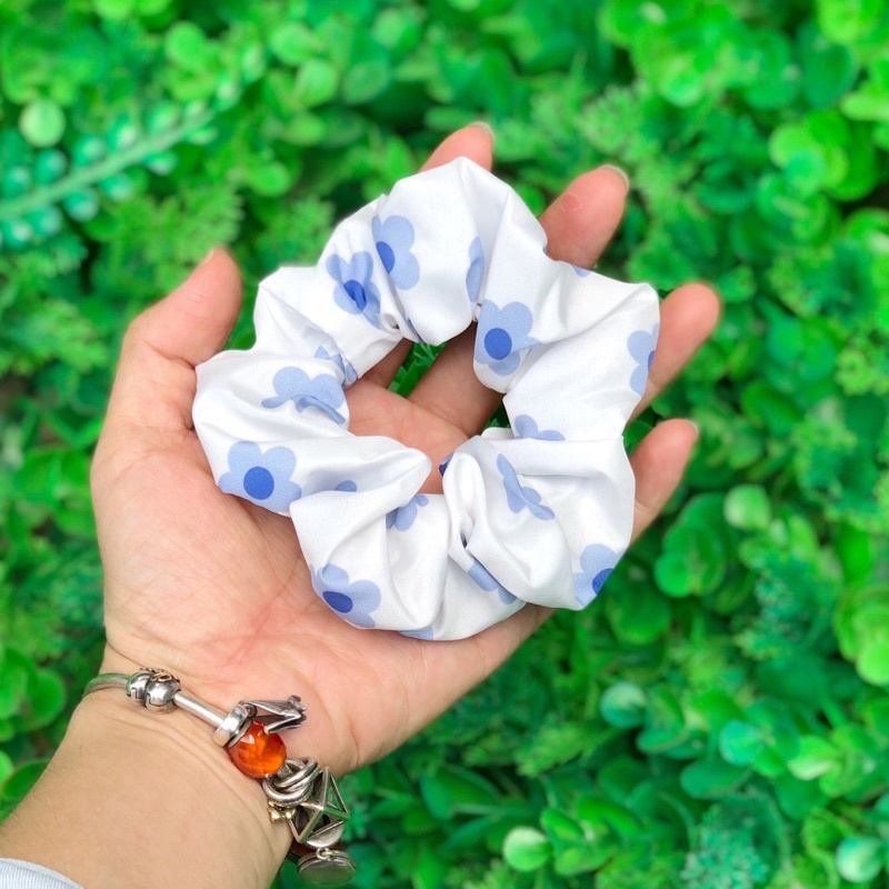 Dây buộc tóc SCRUNCHIES HOẠ TIẾT HOẠT HÌNH BÒ SỮA, KHỦNG LONG, DOREMON, GẤU SIZE nhỏ đủ loại tự chọn