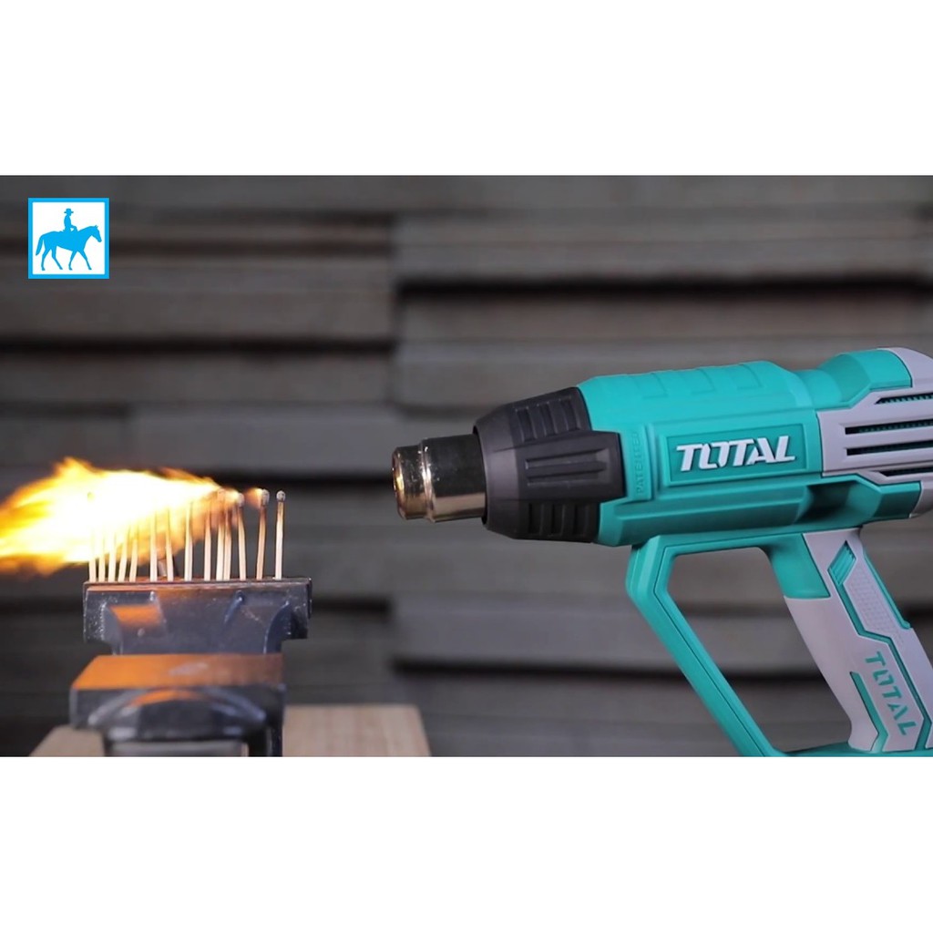 TOTAL Máy Khò Nhiệt Thổi Nhiệt Thổi Hơi Nóng 2000W TB2006 DSG HG200028
