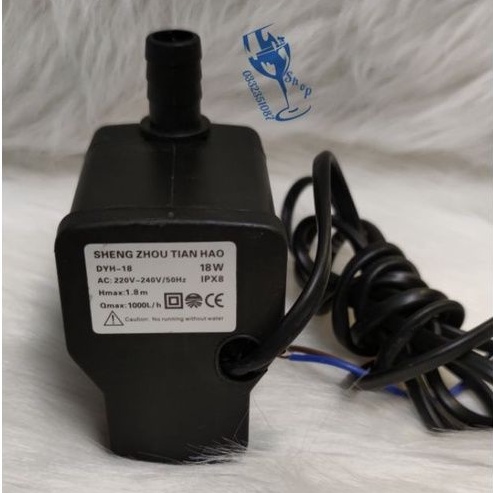 bơm nước quạt điều hoà 18w hút ngang