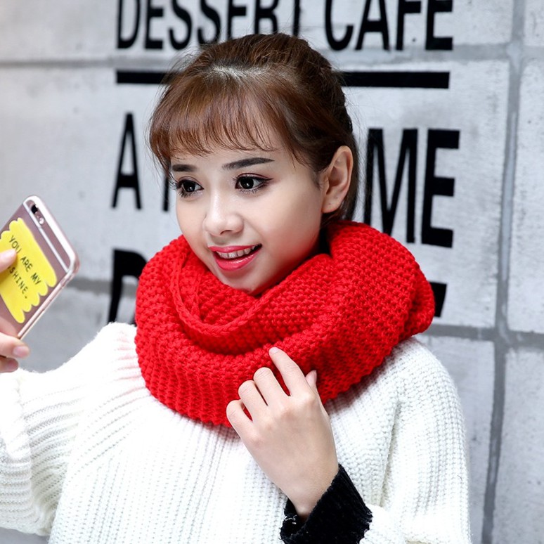 Khăn len Khăn ống mùa đông cuốn ấm áp KTT3 shop9k