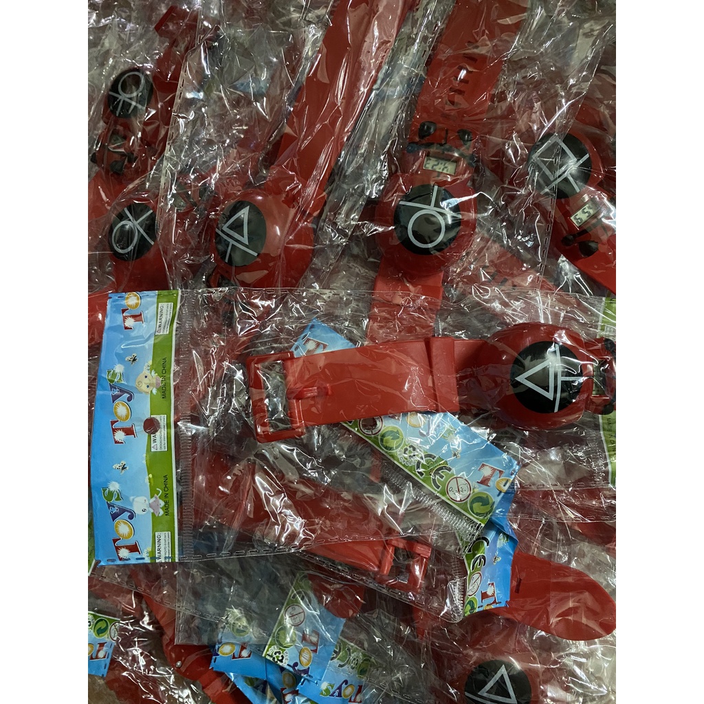 Đồng Hồ Squid Game Trò Chơi Con Mực