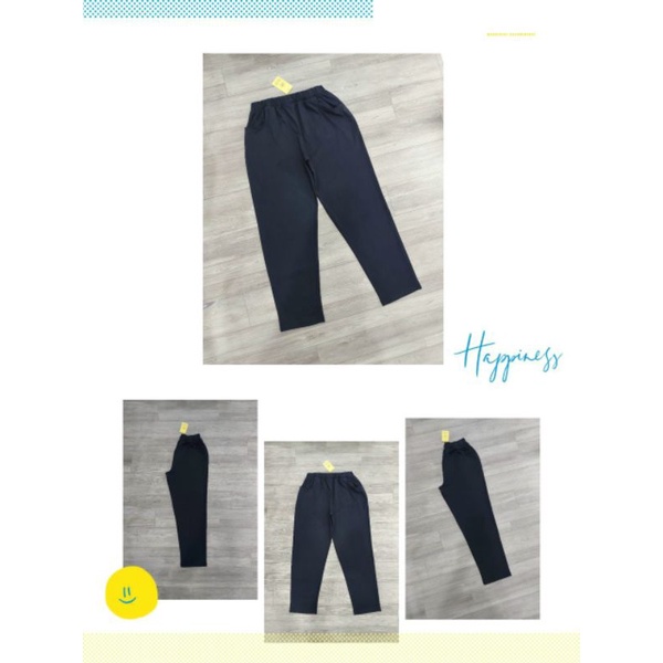 Quần 9 tấc màu đen cotton bigsize vnxk TuyenPhan bigsize 50..95kg