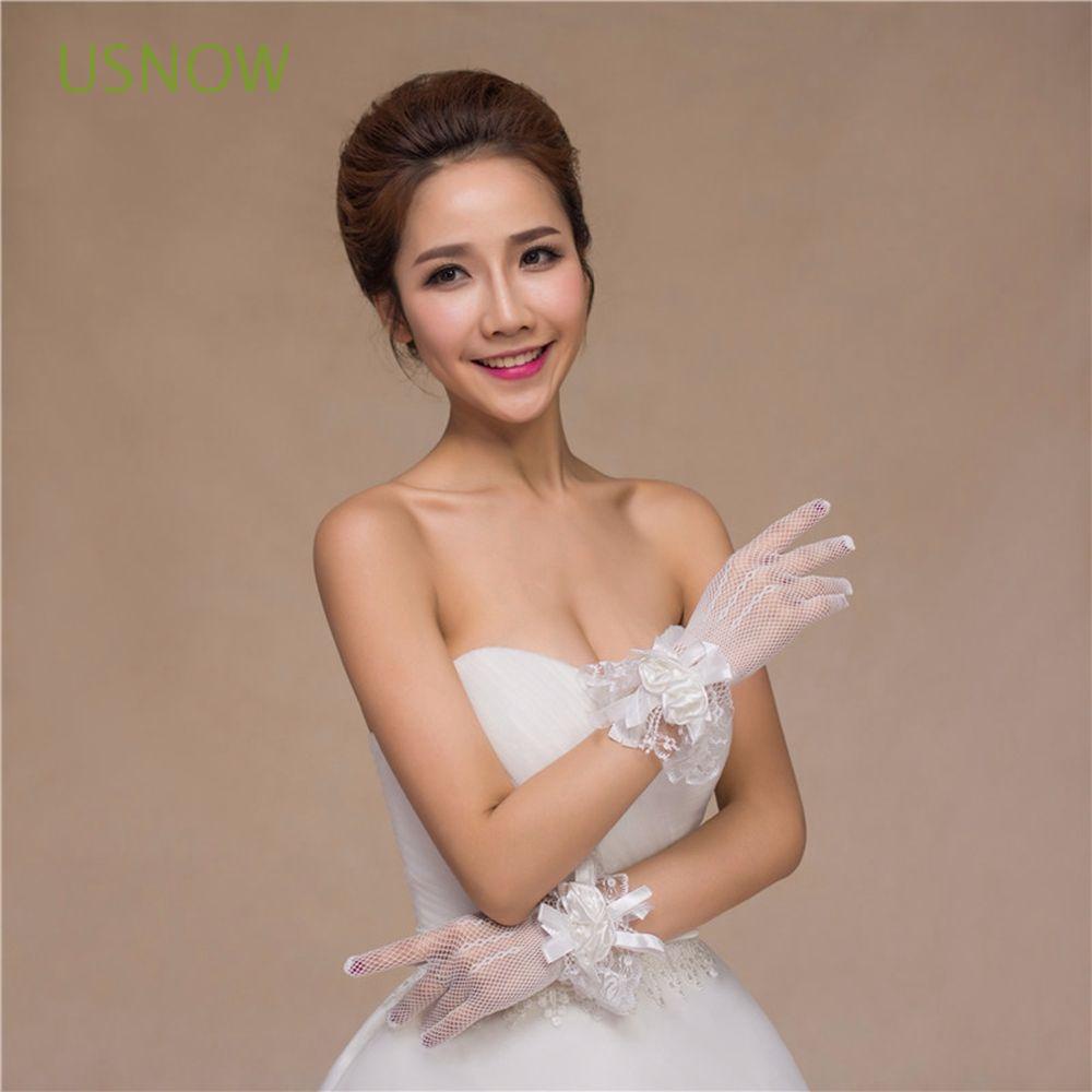 Đôi Găng Tay Co Giãn Chống Nắng Cho Cô Dâu