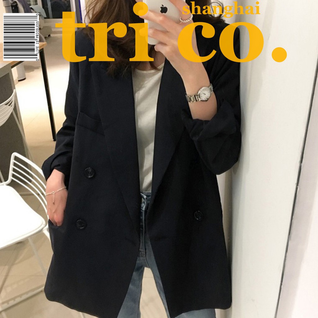 Áo Khoác Blazer Thời Trang Hàn Quốc  phong cách Hàn Quốc thời trang cho nữ