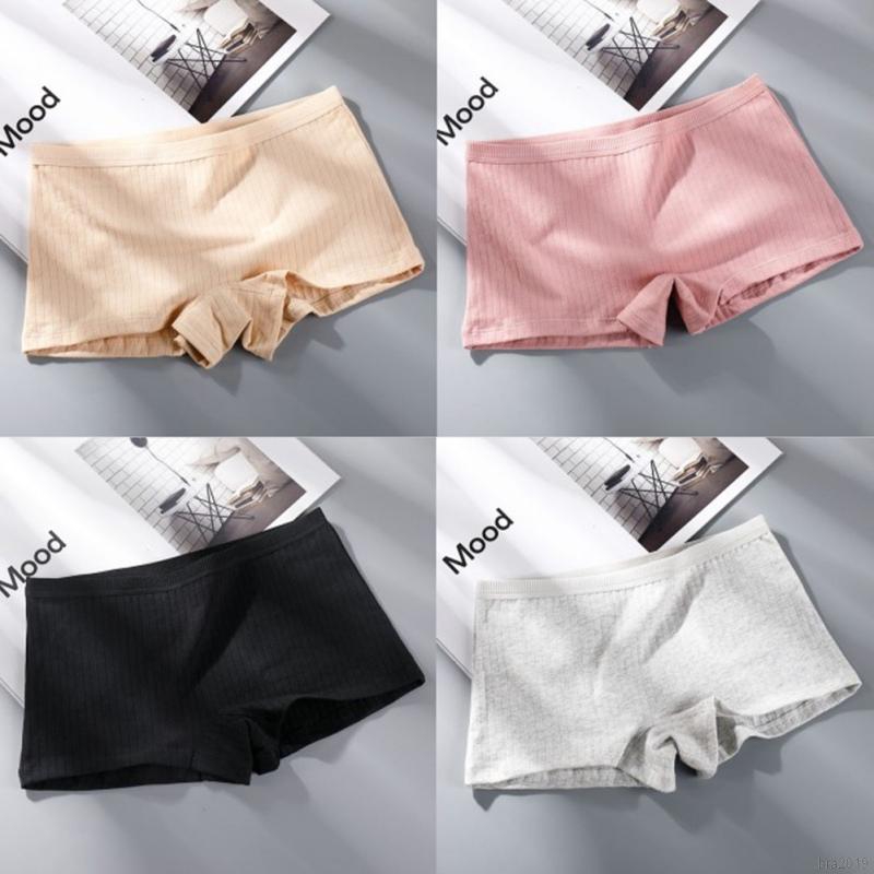 Quần Lót Boxer Cotton Không Đường May Cho Nữ