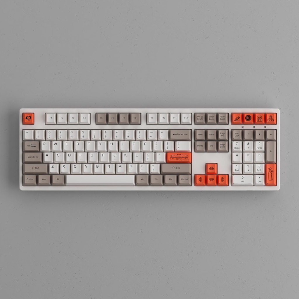 Bàn phím cơ AKKO 3108 v2 Steam Engine  - EA Gear