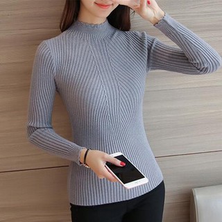 ÁO  LEN TĂM NỮ CỔ REN, (Có sẵn)