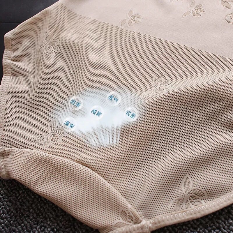 Quần gen bụng nữ chống cuộn gập- chât liệu lưới thoáng khí cạp vừa gen mỡ dưới