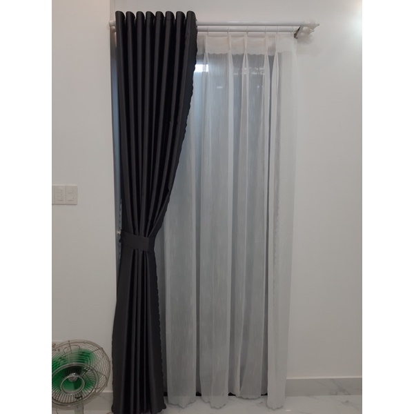 Rèm Voan Trắng TMFABRIC Trang Trí Xinh Xắn, Rèm Cửa Sổ, Trang Trí Decor Phòng