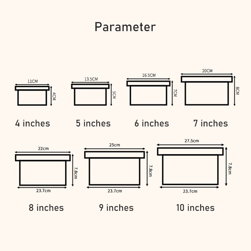 ONLY HOUSE Khuôn Làm Bánh Hình Tròn Bằng Hợp Kim Nhôm Chống Dính Tiện Dụng