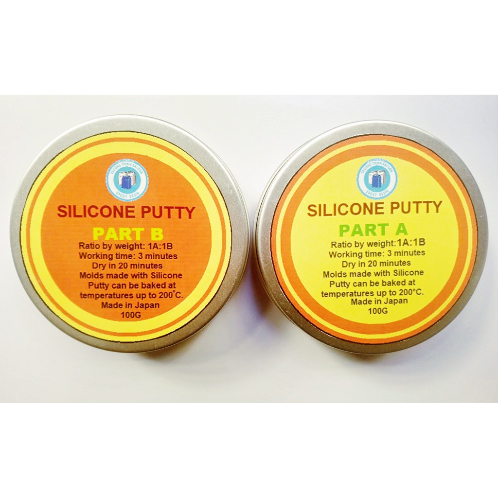 Silicone Đất Sét Làm Khuôn Resin 200g - Trường Thịnh Epoxy