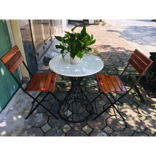 BỘ BÀN GHẾ BÀN CÔNG( GHẾ FANSIPAN GẤP GỌN)- BÀN GHẾ CAFE