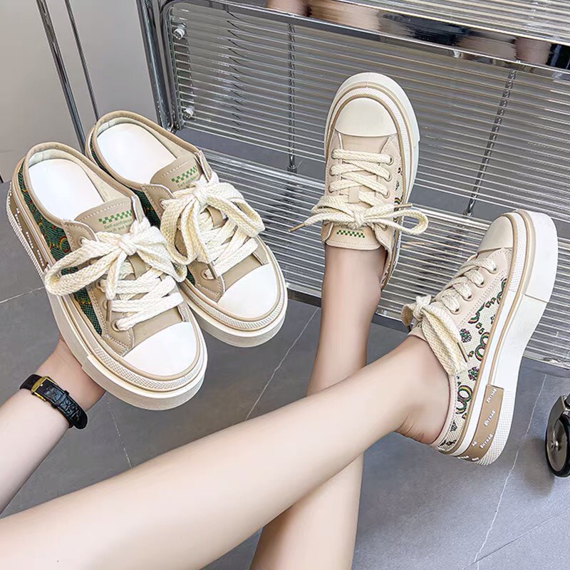 Giày sục thể thao nữ SUNNY đế bánh mì cá tính