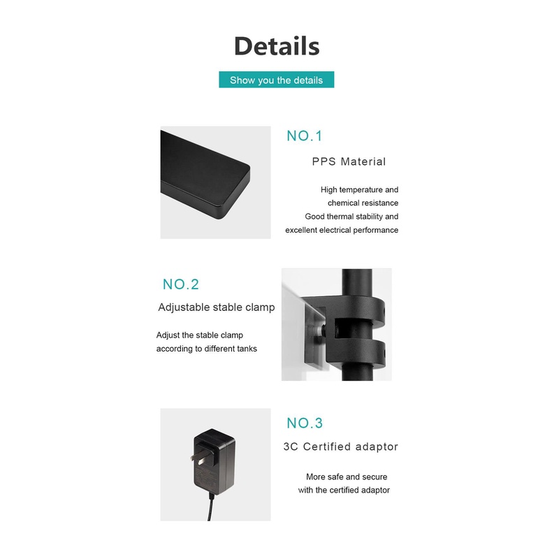 Đèn Netlea Nano chuyên dùng cho bể thủy sinh mini và nano để bàn