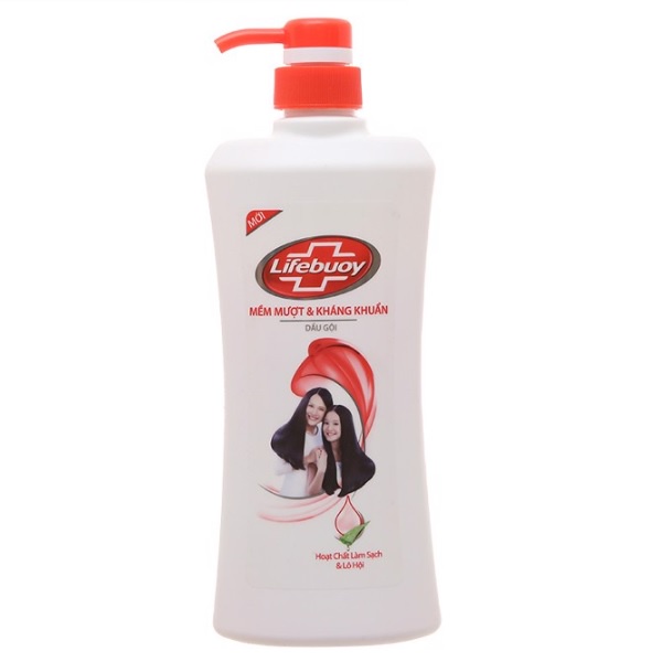 Dầu Gội Lifebuoy 640g - Cho Tóc Mềm Mượt, Dày Óng Ả