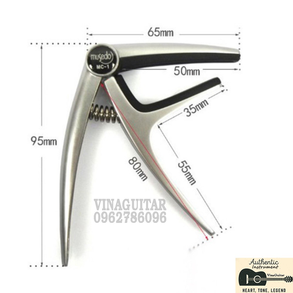 Capo Guitar Musedo Mc1- Kẹp đàn Guitar chính hãng