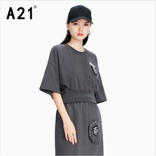 Áo thun A21 dáng rộng thời trang mùa hè cho nữ