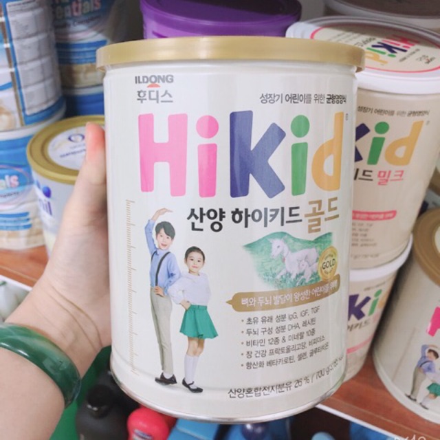 Sữa Hidkid dê núi 700g mẫu mới