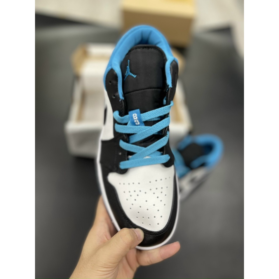 Giày Sneaker JD Laser Blue Low Giày Thể Thao Nam Nữ Thấp Cổ Full Phụ Kiện